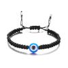 Cuerda de Mano Ojo de Demonio Transfronteriza Pulsera Tejida Ojo Turco Pulsera Ajustable de Tirar Cuerda Explosiva Hecha a Mano en stock