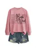 Tamanho europeu transfronteiriço nerd rato de biblioteca Amazon eBay site independente casual versátil roupas femininas