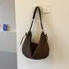 Bolsa de Ombro Estampada de Leopardo Estilo Dumpling, Nova Coleção Outono 2026 Europeia e Americana, Grande Capacidade para o Dia a Dia, Bolsa de Braço Versátil e da Moda