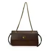 Bolso de hombro acolchado de lujo ligero estilo europeo y americano para mujer, nuevo modelo de otoño, bolso de cadena acolchado inspirado en Chanel con un toque de alta gama, bolso de axila