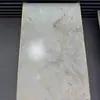 Laje de Azulejo Cerâmico Foshan Guangdong 750*1500 Tijolo Texturizado Calcário Veludo Branco Leite Azulejo Antigo Azulejo de Piso