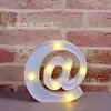 Luces de Letras Luminosas Transfronterizas, Números en Inglés, Luces LED, Propuesta de Cumpleaños, Declaración, Montaje de Escena, Decoración de Atmósfera, Coloridas