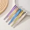 Garfo de Fruta Flor de Gelo de Titânio Puro, Colher de Sorvete, Garfo de Titânio de Uso Duplo, Piquenique ao Ar Livre, Palito de Titânio Higiênico de Alta Qualidade, Abridor de Vinho de Titânio, Doméstico