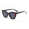 Gafas de personalidad transfronterizas Europa y Estados Unidos montura de gafas montura de gafas nueva moda mujeres combinación de colores ojo de gato gafas de sol gafas de sol para hombre