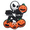 2025 Nuevos Zapatos con Agujeros de Exorcista para Halloween Accesorios de Hebilla Decorativa Hebilla Zapatos de Calabaza Hebilla de Zapato de Flor Parche DIY