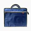 Bolsa de escritório portátil para conferências, bolsa de arquivo, bolsa de informações comerciais, bolsa A4 com zíper, bolsa de lona para homens e mulheres, bolsa de trabalho