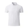 Verano 200g 40 count algodón piqué spandex transpirable que absorbe la humedad y el sudor camisa polo con cuello ropa de trabajo para hombre con logo personalizado