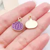 Venta Caliente Transfronteriza Serie de Frutas y Verduras Amuletos de Aceite Gotas Accesorios de Joyería de Aleación DIY Colgantes para Collar Pulsera Pendientes