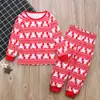 Ropa de Casa de Dos Piezas para Niñas y Niños, Chaqueta de Manga Larga + Pantalones con Diseño de Oso Europeo y Americano para Primavera, Otoño y Navidad, Ropa Infantil ins