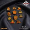 Insignias de Título 3D Delta Periférico: Joven Genio, Magnate de Diamantes, Lobo Solitario, Colección Emblema de Vanguardia