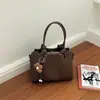 Bolsa de mão retrô estilosa transfronteiriça para mulheres, nova bolsa balde transversal casual da moda, bolsa de ombro transversal para o dia a dia da mulher