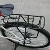 Portabultos Trasero para Bicicleta de Montaña Portabultos Hueco para Bicicleta Portabultos de Liberación Rápida Tubo de Hierro Puede Llevar Personas de 26 pulgadas Portabultos Trasero para Asiento