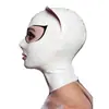 Máscara de Látex con Orejas de Gato Rosas, Arnés, Sombrero, Cosplay, Fiesta, Traje de Gato de Látex, Ropa de Club