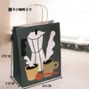Pintura a Óleo de Picasso Sacola para Embalagem de Leite com Chá, Café e Panificação Sacola de Papel Kraft Sacola Tote para Bolo Sacola de Compras Sacola de Presente