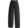 Calça Larga Versátil Quente de Novo Estilo Outono 2026 para Mulheres, Cintura Alta, Solta, Emagrecimento, Caimento Fluido, Calça Cropped Casual para o Trabalho, Tendência