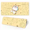 Alfombrilla para Escritorio de Ordenador de Oficina Gaming Oversize de Doraemon Gato Campana Antideslizante Alfombrilla de Ratón Anime E-Sports Alfombrilla de Ratón