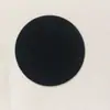 Almohadilla Negra Redonda de Franela Adhesiva para Pies, Tela No Tejida, Fieltro, Adhesivo Blanco de Colores con Forma No Tejida