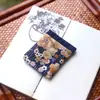 Clip para monedas de oro de metralla, brocado y estilo, bolsa de mano para guardar joyas, bolsa de regalo, tela vintage, bordado, billetera
