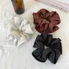 Goma para el pelo de lunares minimalista estilo coreano, elegante scrunchie con volantes, nueva y moderna cuerda para el pelo con un toque de alta gama
