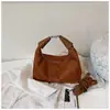 Bolso Cubo Casual con Patrón Tejido para el Trabajo Diario Bolso Grande de Mujer Vintage 2026 Moda Tendencia Bolso de Hombro Cruzado Simple