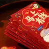 # Sobres Rojos Creativos de Dibujos Animados con Estampado Dorado, Lindo Diseño de Caballo Pequeño, Año del Caballo 2026, Nueva Versión Engrosada para Año Nuevo y Festival de Primavera