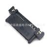 Suministro conector SATA6 +7p hembra con orificio para tornillo doble fila 90 grados DIP patch zócalo conector SATA