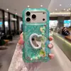 Producto de Exportación Más Vendido Adecuado para Ip17/18Promax360, Funda de Teléfono Tres en Uno de Cobertura Total 16 con Pulsera de Resina y Espejo