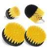 Kit de Brochas para Furadeira Elétrica do Fabricante com Quatro Peças 2/3.5/4/ 5 Polegadas Escovas de Limpeza para Casa e Carro, Compatível com Furadeiras Elétricas