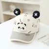 Gorra de Béisbol de Oso de Dibujos Animados Linda para Niños, Diseño de Peluche Estilo Coreano, Sombrero de Sol para Bebé, Gorra de Pico de Pato para Jardín de Infancia al por Mayor