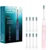 Cepillo de Dientes Eléctrico Levitación Magnética Cepillo de Dientes Eléctrico Sónico Recargable Empaque en Inglés Cepillo de Dientes Automático Fabricante Shengke Venta al por Mayor