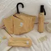 Novo Guarda-chuva Dobrável de Bolinhas de Cúrcuma para Sol e Chuva Totalmente Automático Proteção Solar Proteção UV Guarda-sol Portátil Sombra Guarda-chuva de Uso Duplo