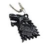 Cine y televisión alrededor de Europa y Estados Unidos nueve grandes familia Targaryen dragón de tres cabezas Stark collar con cabeza de lobo colgante de comercio exterior transfronterizo
