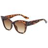 GLAZZY transfronterizo 2022 Ojo de Gato montura grande gafas de sol moda gafas de sol personalizadas para mujer gafas de sol simples modernas europeas y americanas hombres
