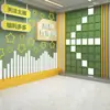 Fondo de Pared para Sala de Transmisión en Vivo de Ropa Papel Tapiz Magnético Ecológico Tela Decorativa de Pared 3D de Gama Alta para Influencers Populares