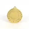 Medalhas de Metal Personalizadas para Competições Esportivas, Placas Douradas, Prateadas e de Bronze, Pequenas Medalhas Comemorativas para Corridas de Maratona Feitas Sob Medida em Estoque