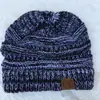 Otoño e invierno europeo y americano deseo Amazon ebay AliExpress etiquetado Gorro para coleta Gorro de lana tejido para mujer