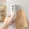 Máquina selladora de refrigerios, pequeña máquina selladora doméstica, mini máquina selladora, máquina selladora de plástico a presión manual, artefacto para sellar bolsas de plástico.
