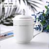 Caneca de Cerâmica com Tampa Sala de Reuniões Phnom Penh Copo de Chá de Escritório Branco Copo de Água de Quarto de Hotel Personalização
