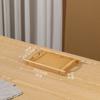 Bandejas de Madera de Bambú al por Mayor, Bandejas de Hotel para Artículos Desechables, Bandejas de Madera de Alta Calidad con Asas, Personalizables con Logo