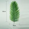 Decoração de Festa Europeia e Americana Plantas Verdes Artificiais Folhas Simuladas Folhas de Girassol Acessórios para Arranjo de Flores Plantas de Folhas de Girassol Simuladas