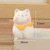 Accesorios de Resina de Gato de Dibujos Animados Lindos Tridimensionales Pegamento de Crema DIY Pasador de Pelo Hecho a Mano Diadema Taza de Agua Flor para Zapatos Decoración