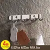 Colgador de Ganchos de Acero Inoxidable 304, Gancho para Abrigos y Sombreros, Gancho para Baño Cocina, Montaje en Pared de Hotel, Almacenamiento sin Taladro, Colgador para Parte Trasera de Puerta