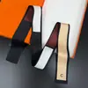 Outono Novo Casual Letras Feminino Versátil Decorativo Bolsa de Laço Lenço de Seda Fino Estreito Faixa de Cabelo Fita Pequena Lenço de Seda Transfronteiriço