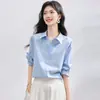 Ropa de Comercio Exterior para Mujer en Stock: Camisas de Manga Corta para Dama, Nuevas de Verano 2026, Camisas Formales Profesionales para Entrevista, Atuendos para el Trabajo