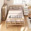 Cama Plegable Nueva para Uso en Casa, Cama de Enfriamiento Simple para Adultos, Cama Auxiliar Estilo Militar, Cama Temporal para Huéspedes, Cama Individual Pequeña de 90 cm