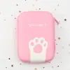 Cabo de Dados Carregador Bolsa de Cosméticos Caixa de Armazenamento para Cabo de Fone de Ouvido Bolsa de Mão Fofa de Desenho Animado Pode Ser Adicionada com Logo