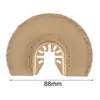 Hoja de Sierra Recta de Acero de Alto Carbono de 35 mm de Liberación Rápida Transfronteriza Accesorios de Hoja de Sierra Multiusos para Carpintería y Metal Hoja de Sierra Universal