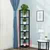 Prateleira de Canto, Prateleira de Armazenamento Simples de Andar em Forma de Leque para Uso Doméstico, Armário de Armazenamento Triangular, Armário de Armazenamento para Sala de Estar e Quarto