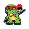 Atacado Personalizado Transfronteiriço Tartarugas Ninja Desenho Chinelos Charms de Sapato DIY Decoração de Sapato Fivela Pvc Removível Fivela Decorativa