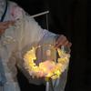 Linterna de Conejo del Festival del Medio Otoño Terminada Portátil Luminosa Linterna de Conejo de Jade Linterna de Loto Accesorios Antiguos Hanfu Linterna de Mano